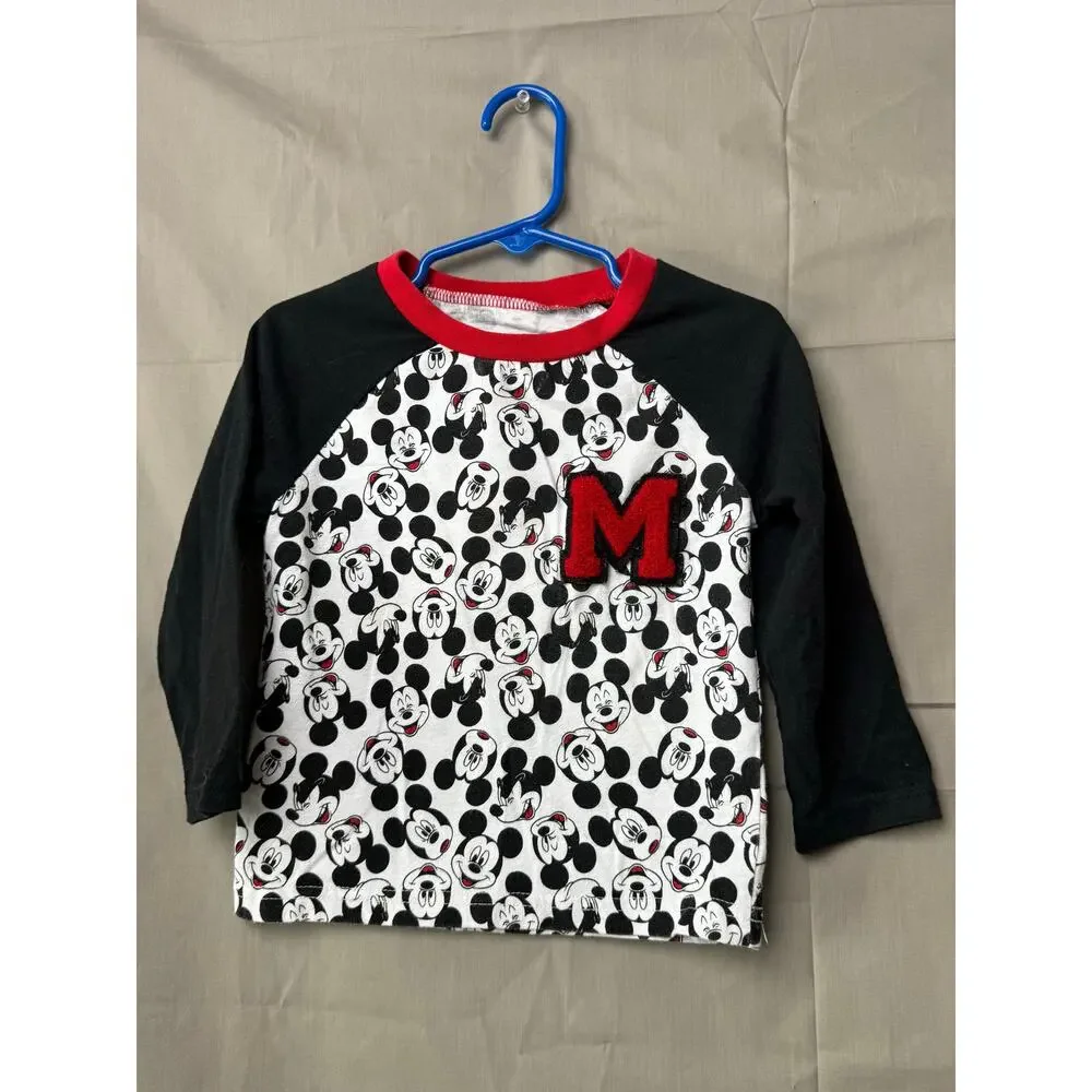 Disney Mickey and the Roadster Racers Long Sleeve Shirt and Pants Outfit Size 2T